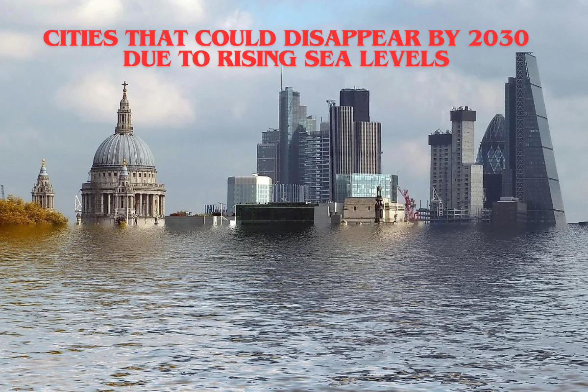 Cities that could disappear by 2030 due to rising sea levels